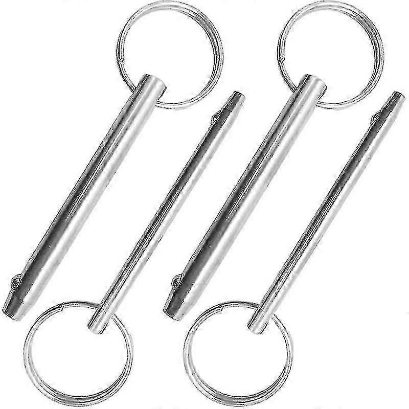 5 Quick Release Pins - 6.3mm Diameter, 65mm Length for Secure Fastening