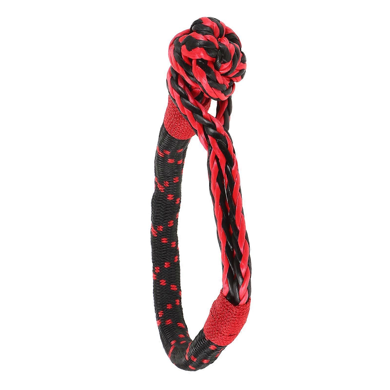 Synthetic Shackles 26455lbs Breaking Strength Rope Recovery Soft Shackles for Full Size Trucks SUVs Off Road Vehicles