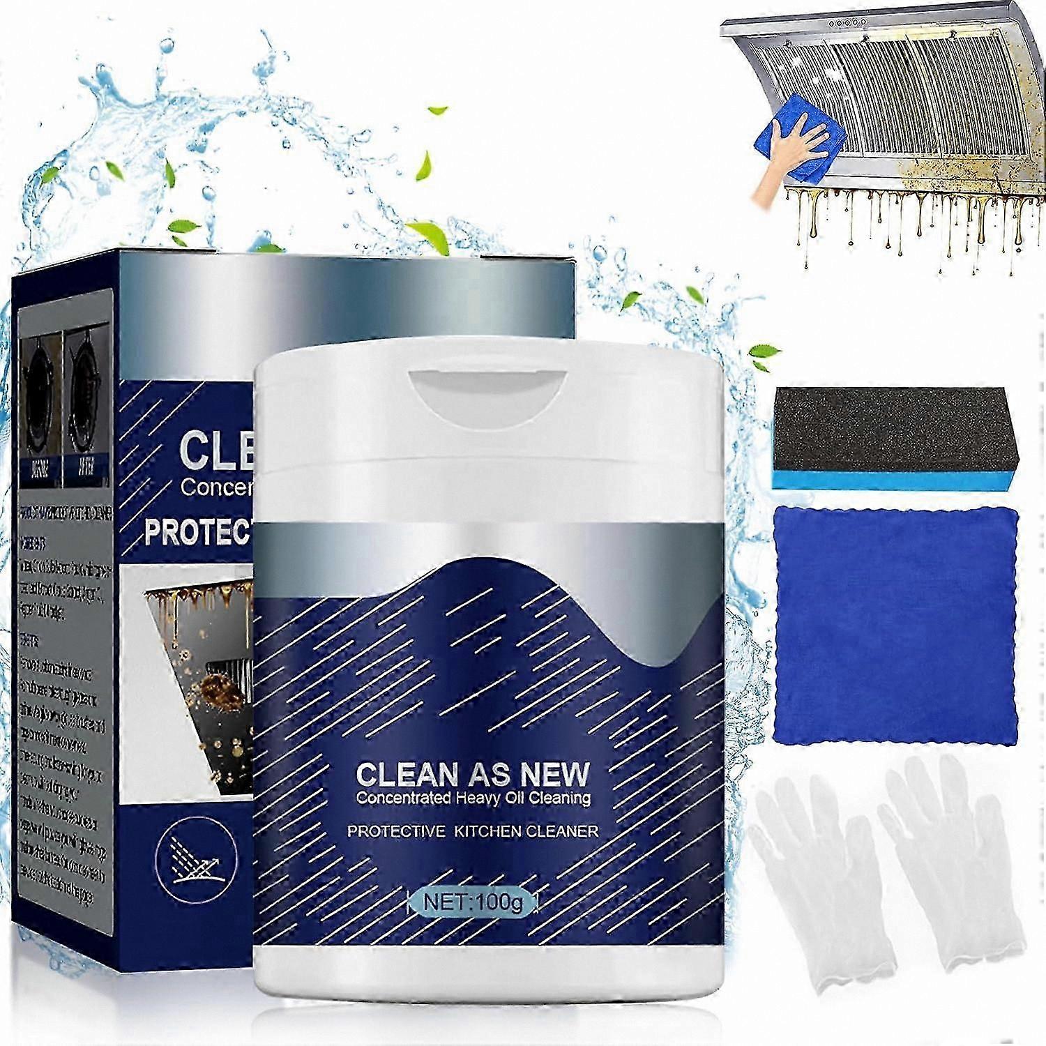 Multi-Purpose Kitchen Cleaning Powder for Tough Stains and Grease Removal