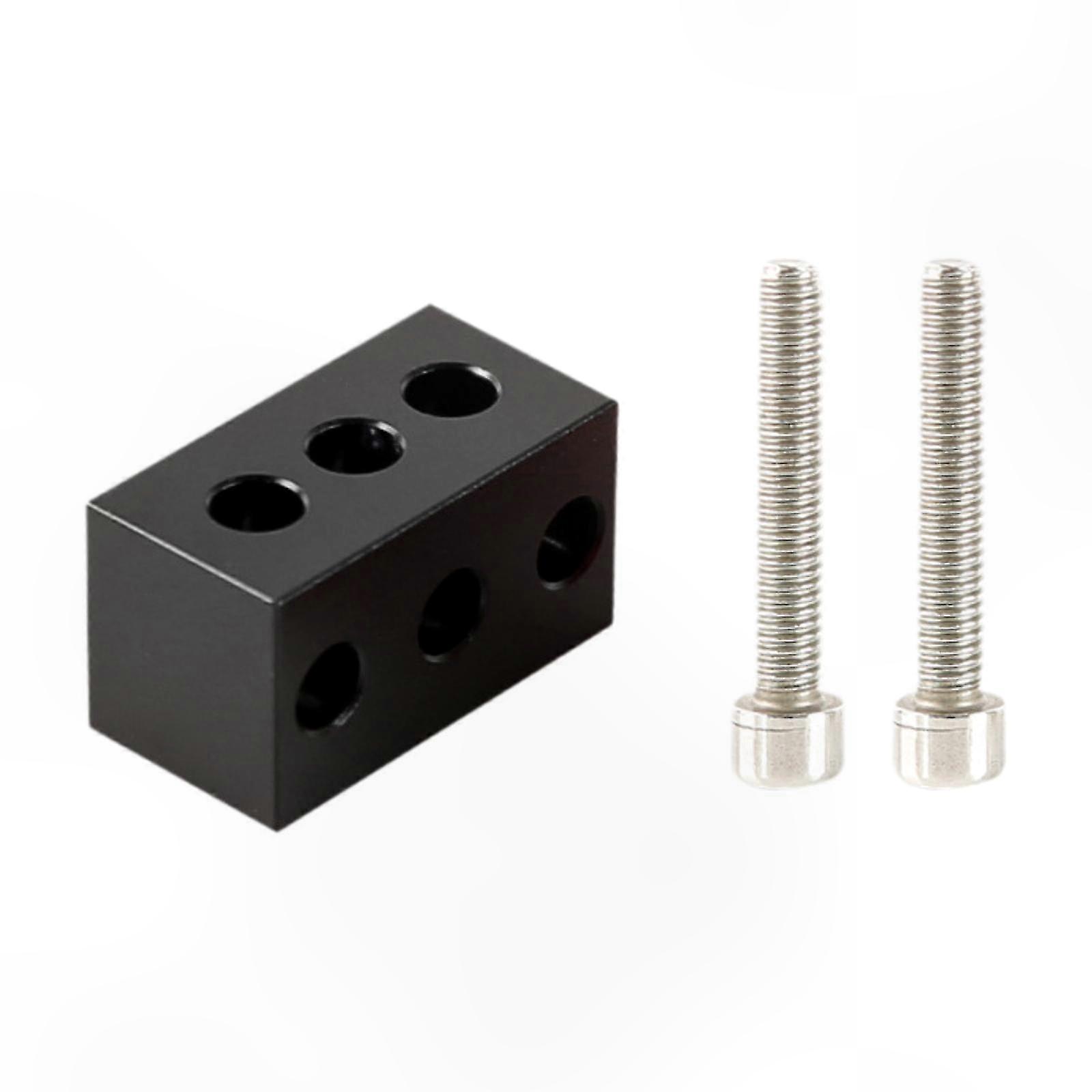 Aluminum Telescope Guide Ring Set with Riser Blocks and M6 Screws