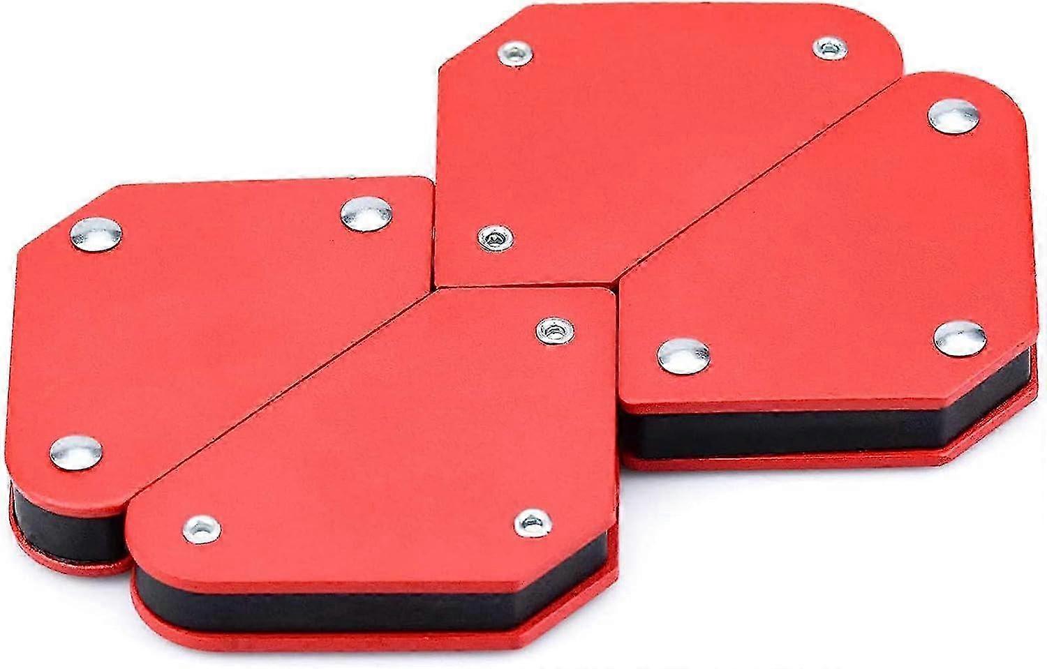 Magnetic Welder Angle Welding Magnet Holder Tool Multi-angle Powerful 4 Pcs