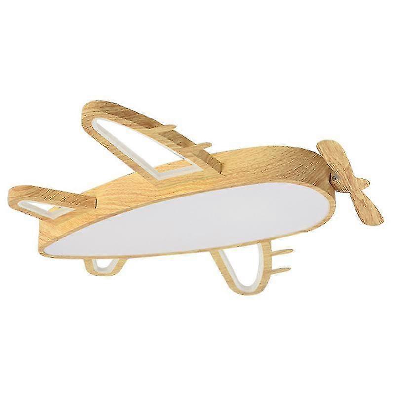 LED Ceiling Light Dimmable With Remote Control Cartoon Airplane Chi...