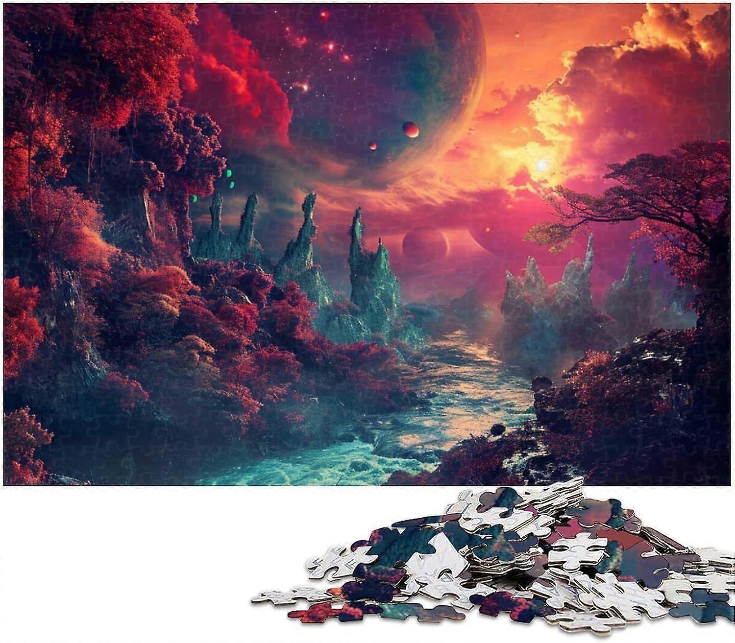 1000/500/300 Teile Puzzles für Erwachsene Traumwald Puzzles Geschenke Geburtstagsgeschenke für Jugendliche ab 14 Jahren PTPT 3807