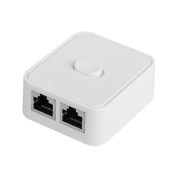 Network Switch 2 Ports - RJ45 Network Selector Box