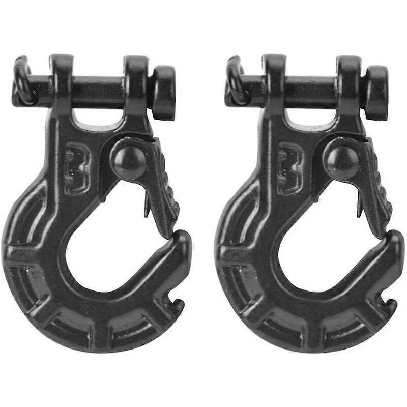 RC Winch Hook, 2 Pcs Metal Trailer Hook Accessories for Warn 1/10 Car