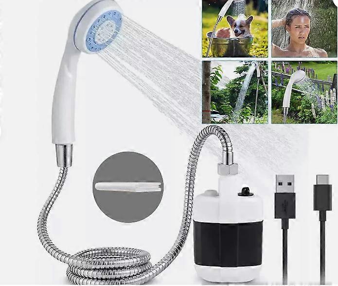 Outdoor camping electric shower