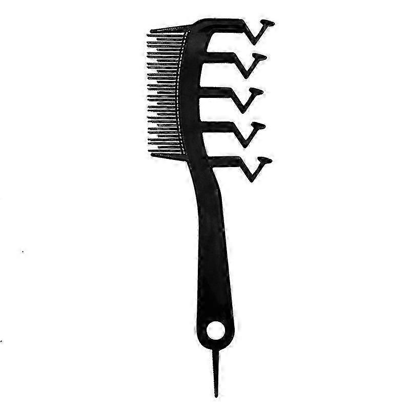 Z-shaped Comb Distribution Seam Comb Hair Volume Artifact Comb Hair Root Fluffy Wide Tooth Hair Detangling