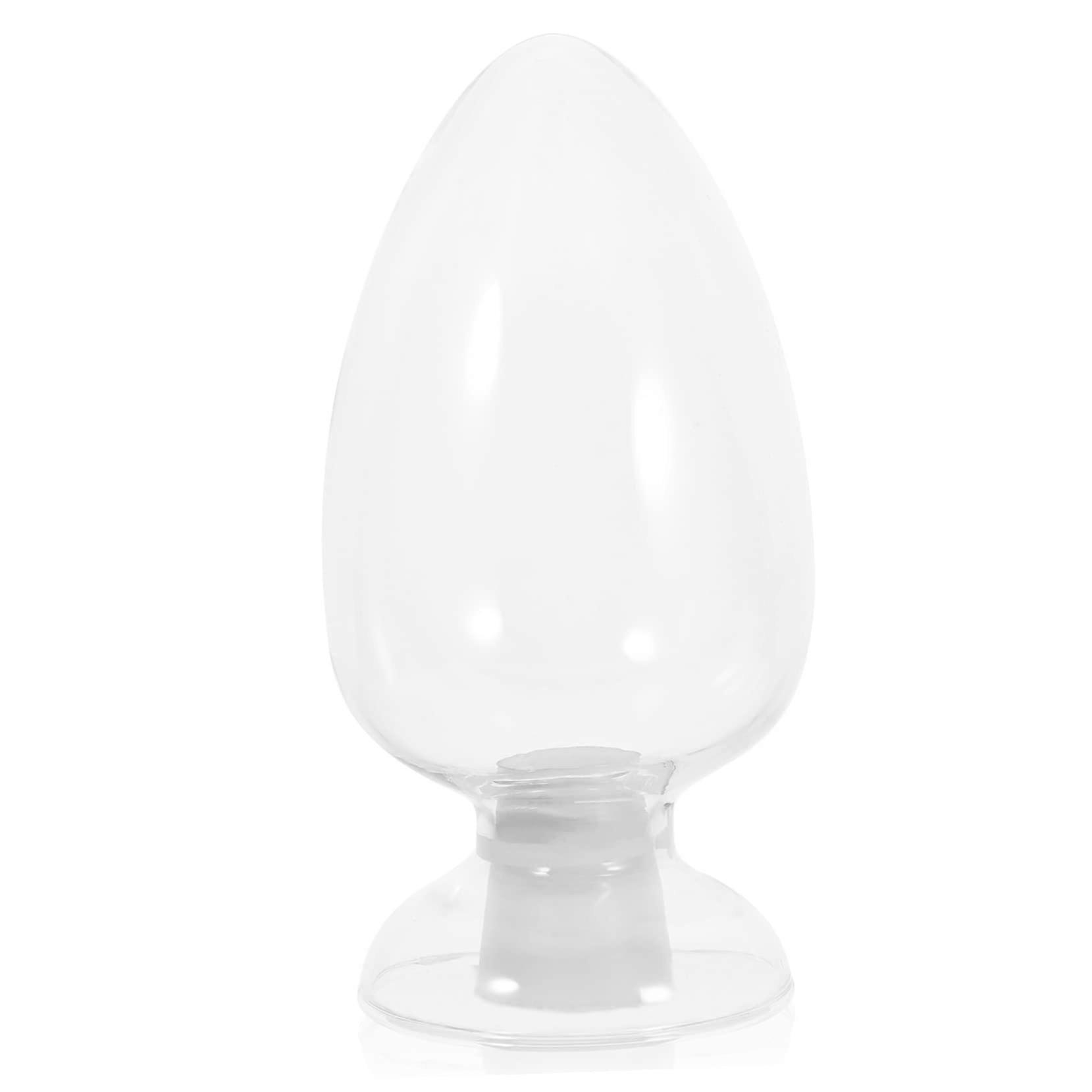 Glass Conical Sample Bottle With Rubber Stopper, Multipurpose Specimen And Spice Storage For 100 mL Lab And Home Use
