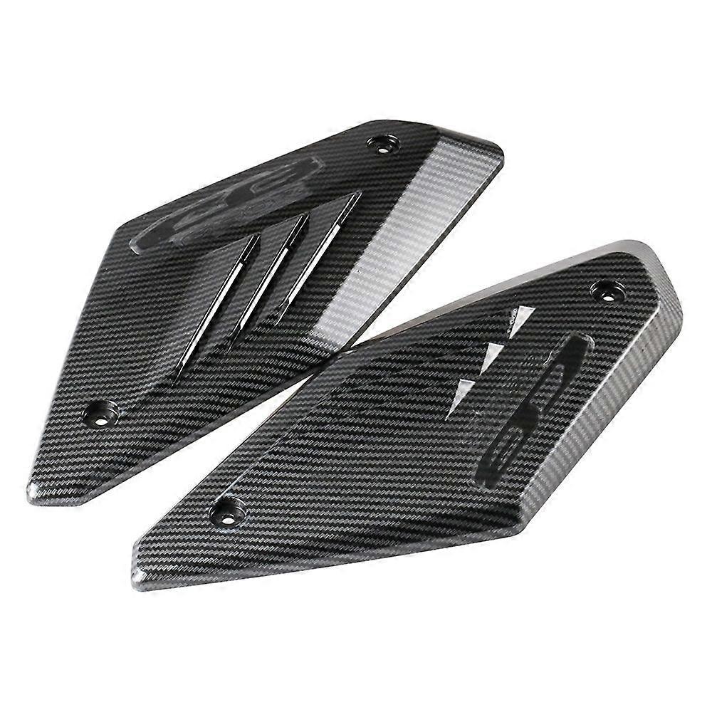 Carbon Fiber Motorcycle Frame Side Panel Cover Shell Pipe Protector for CB650R 2019 2020 2021