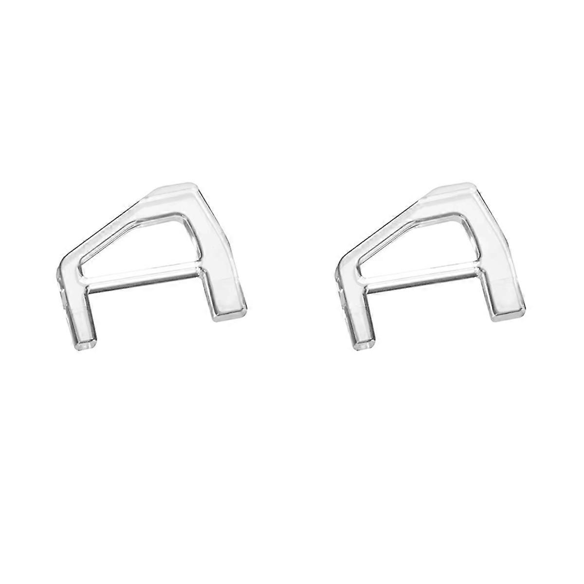 2pair Horizontal Holder Bracket for Slim Disc Host Feet Placement Bracket Holder for Console 3D Printed Mini Stand,A