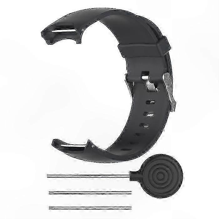 Silicone Wristband with Tool for Touchscreen Golf GPS Watch