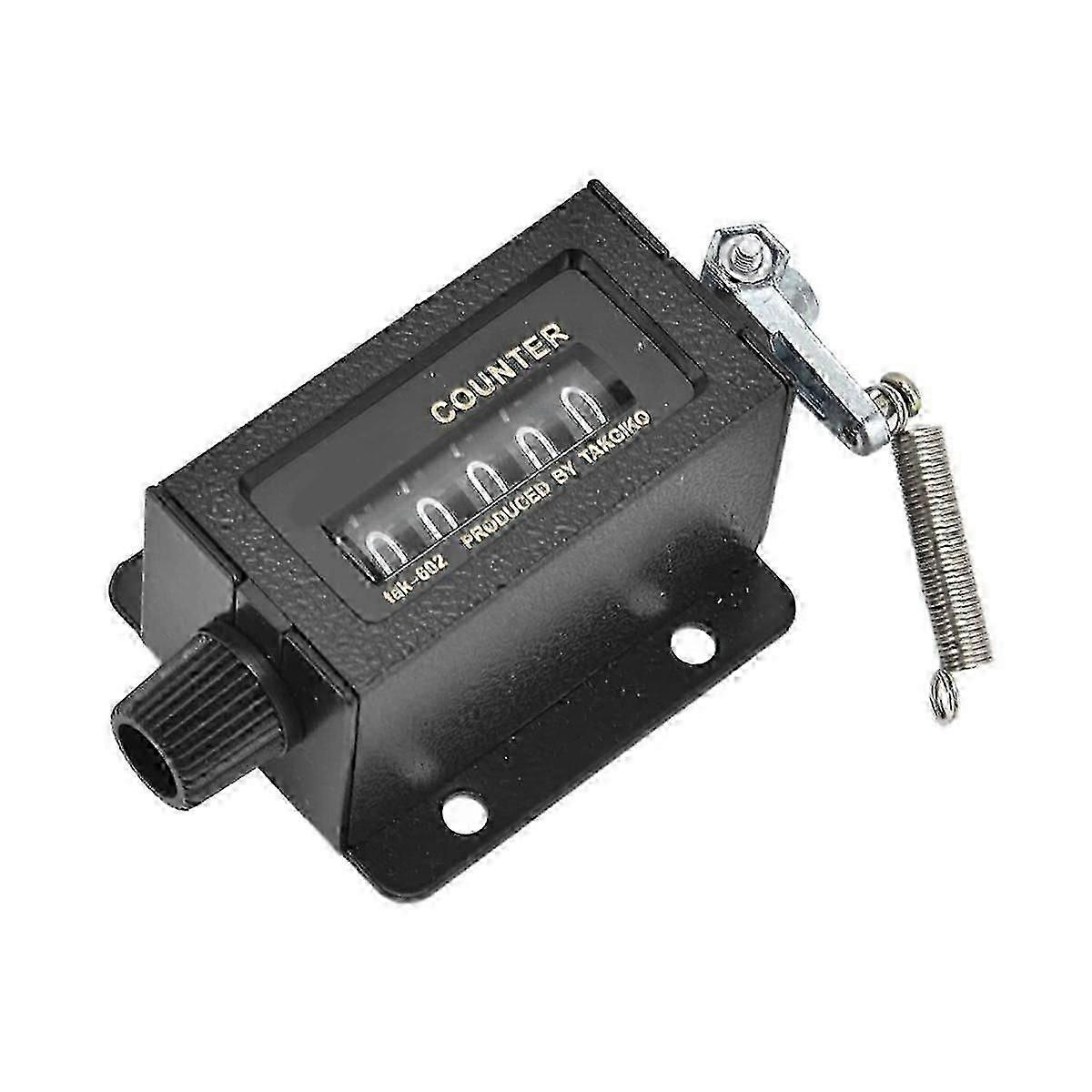 Hand Counter, 5 Digit Number Count Clicker, Handheld Mechanical Click Counter for Accumulate and Re
