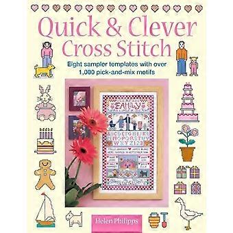 Quick & Clever Cross Stitch 8 Sampler Templates With Over 1 000 Pick-and-mix M - Helen Philipps - Paperback - en Book