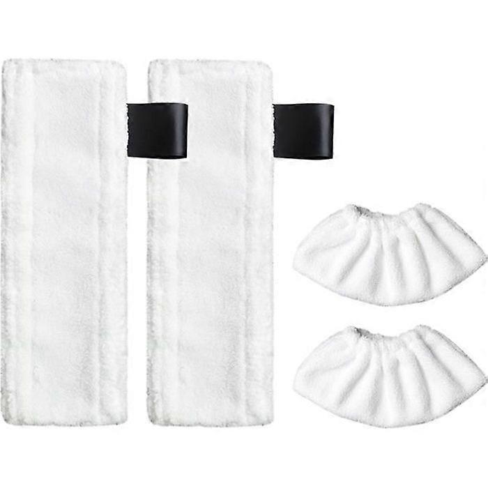 2PCS Cleaning Cloth 2PCS Cloth Cover For Karcher EasyFix SC2 SC3 SC4 SC5 Steam Cleaner Spare Parts