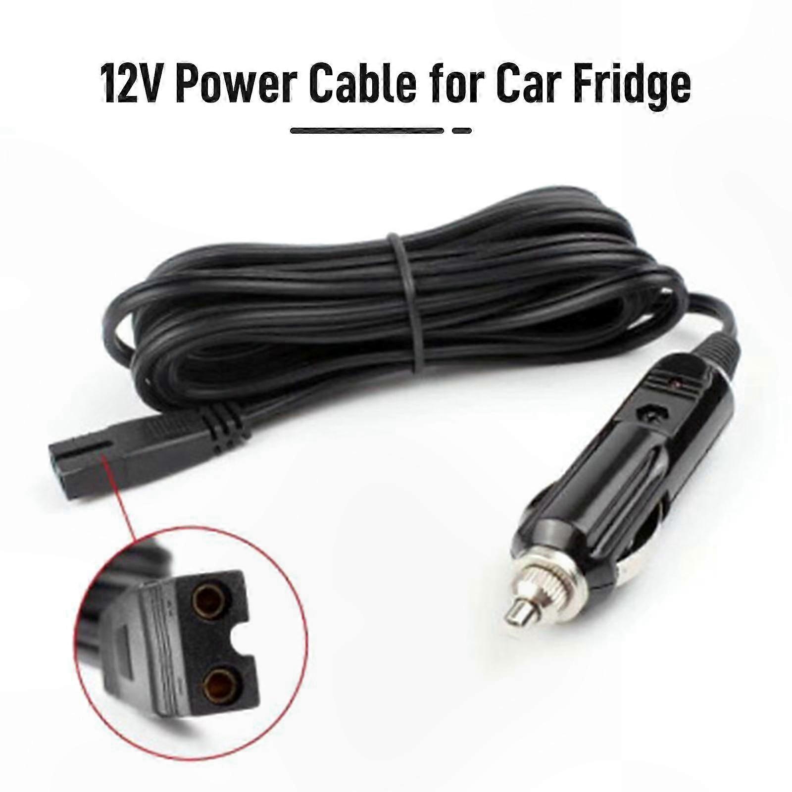 Portable Mini Fridge Cooler Box for Vehicles with Replacement Cable