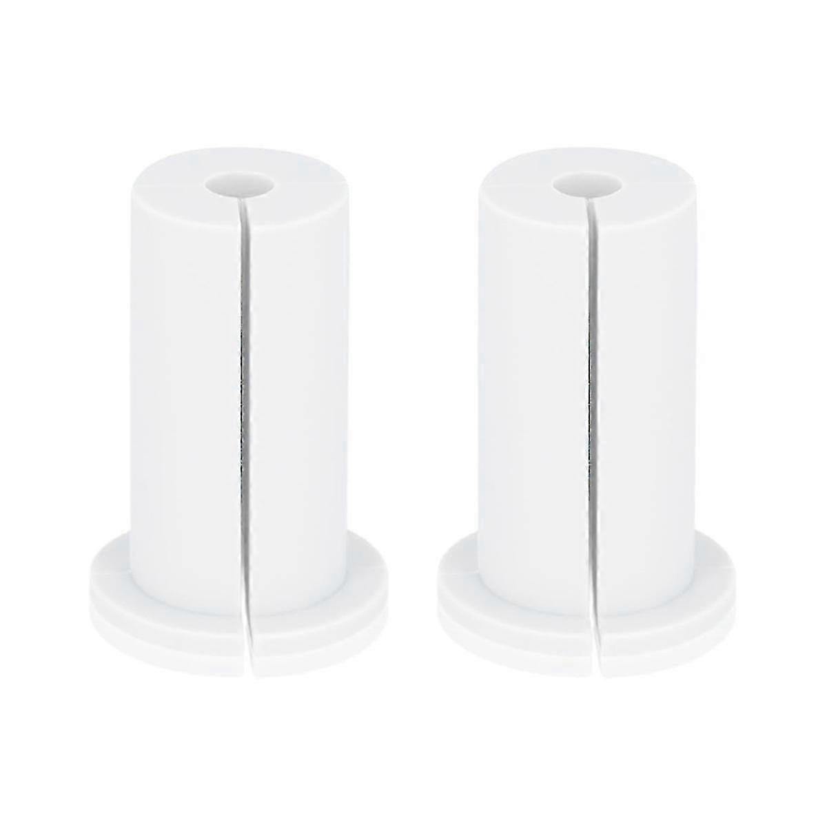 Cable Routing Kit with 2 Grommets for 1-Inch Wall: Cable Through Bushings for Wall Protection and Conduits