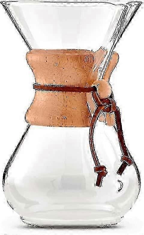 Coffee Carafe with Wooden Collar Suitable for Certain Brands