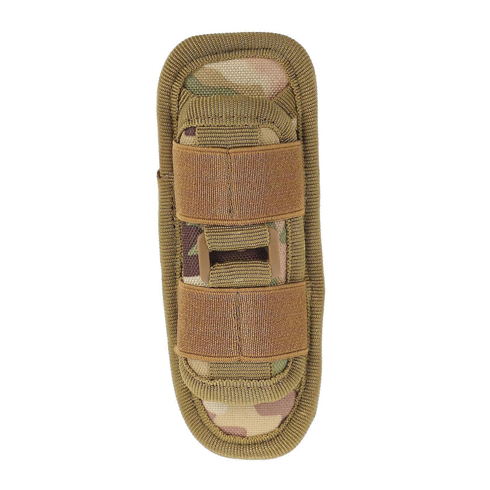 Rotatable Belt Clip Flashlight Pouch Organizer for Work Light, Rechargeable Torch Carry Case, Durable Nylon Design