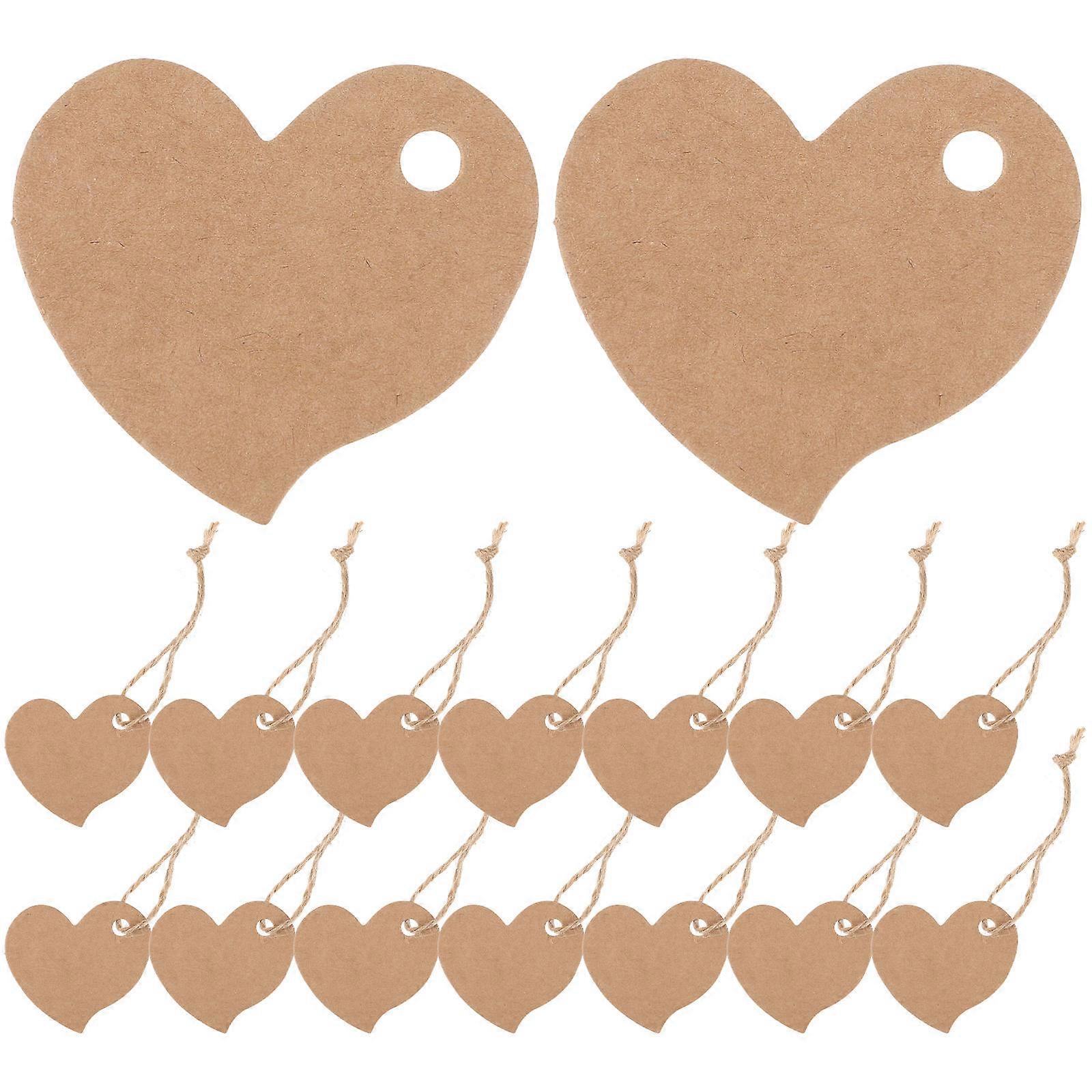Valentine Gift Tags for Hanging Decoration 4Pcs 1 Bag Paper