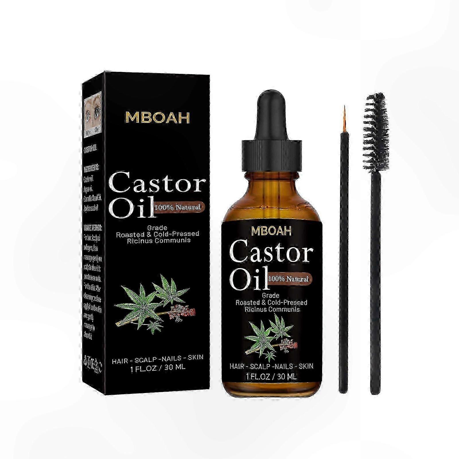 Natural Hair Growth Serum for Hydration, Nourishment and Strength, Enhances Lashes and Brows Organically