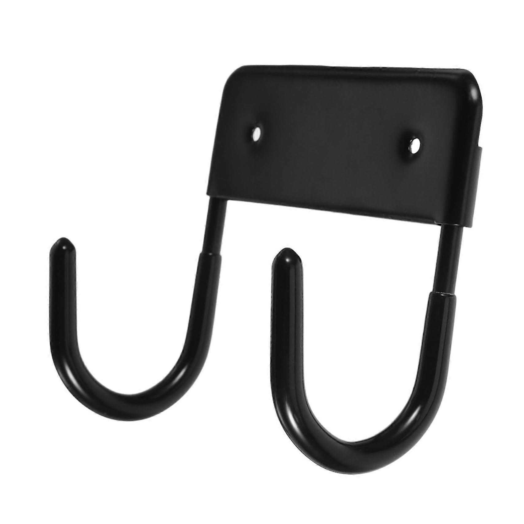 Ironing Board Wall Mount Hanger And Shelf Storage Rack WallMounted Iron Board Hooks For Home Black
