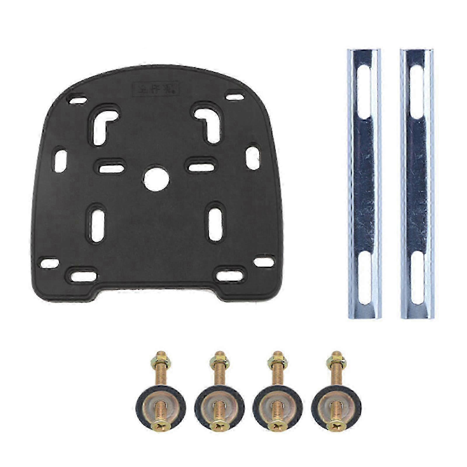 Universal Motorcycle Rear Tail Box Bracket - Top Case Mounting Plate Base