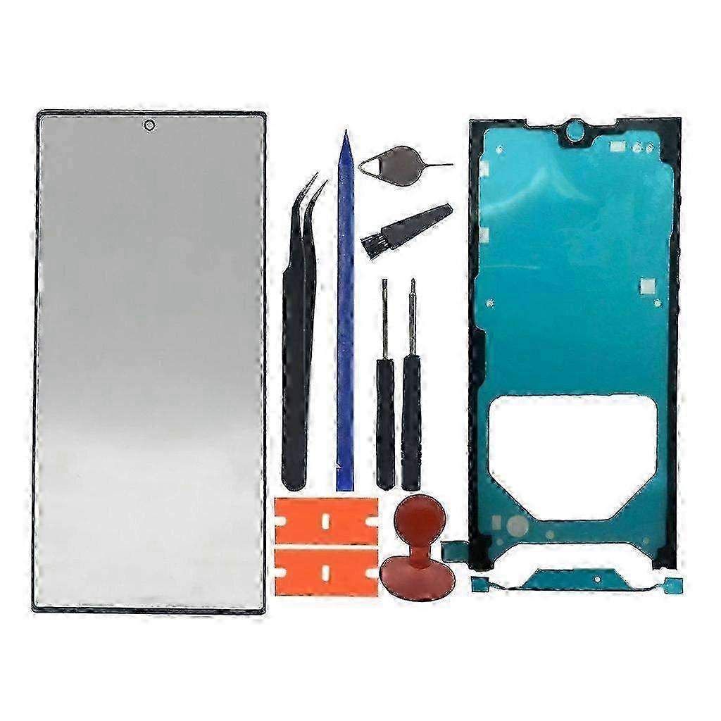 Front Outer Touch Screen Glass Lens Display Replacement Part for Samsung Galaxy S22, S22 Plus, S22 Ultra 5G Phone Repair