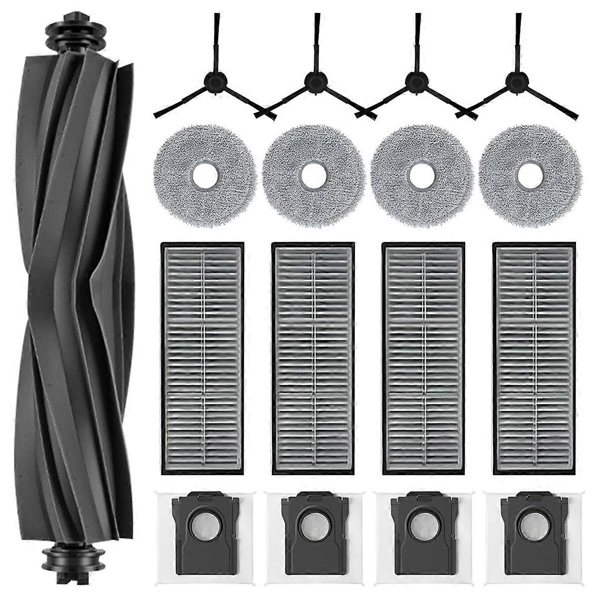 For X30 Pro Ultra / X30 Main Rubber Brush Mop Pads