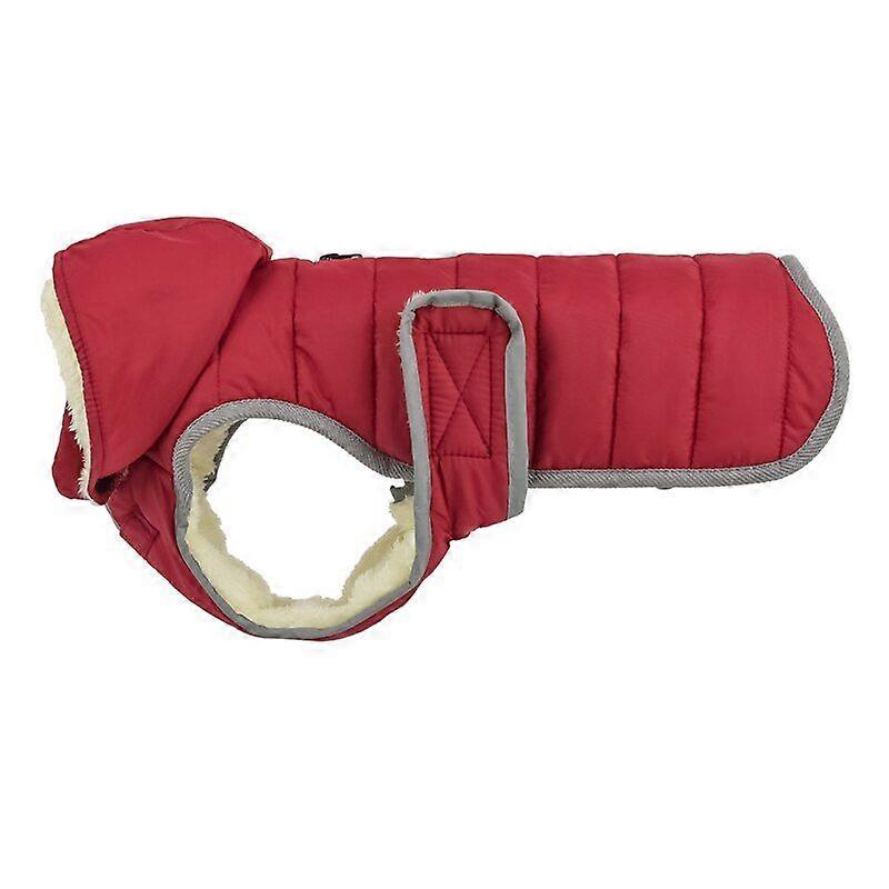 Stor hund vinterkläder vattentät huva jacka