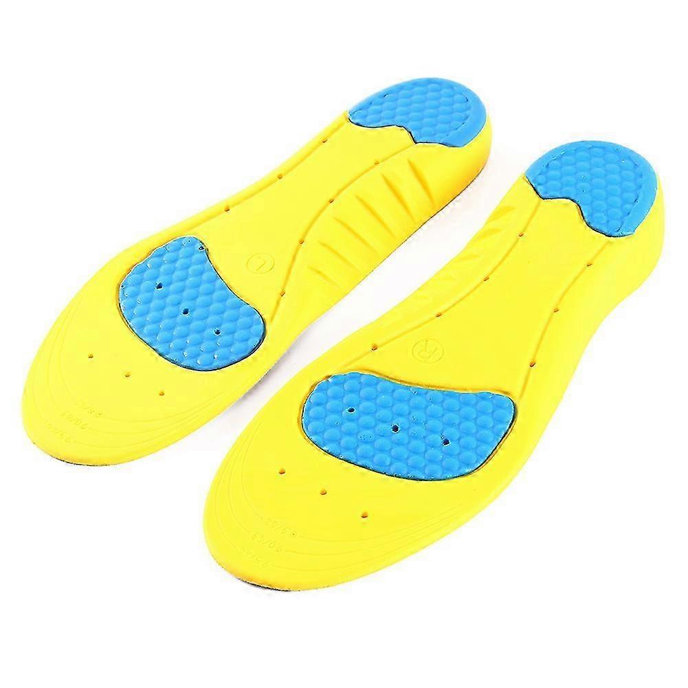 Men's Gel Orthotic Sport Running Insoles Insert Shoe Pad Arch Support Cushion 2025