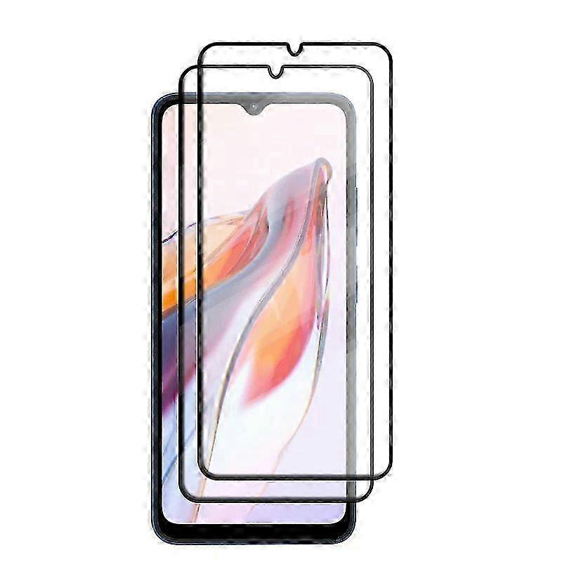 Full Coverage Tempered Glass Screen Protector 9H HD for Redmi 12C