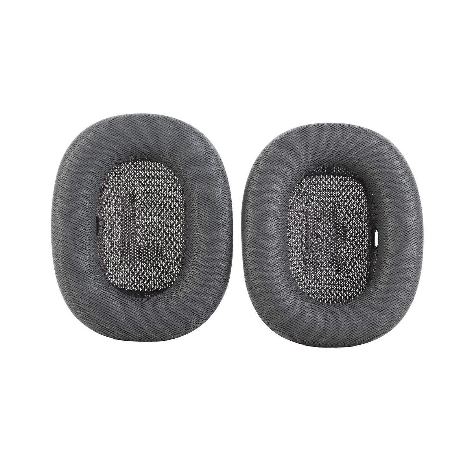 Headphone Ear Cushions Replacement Soft Memory Foam Protein Leather Earpads Earmuffsrs for Airpod MAX HeadphoneBlack