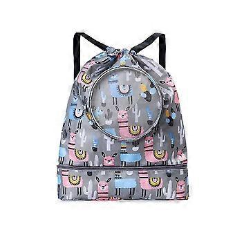 Mochila infantil, bolsa de natação, bolsa para esportes aquáticos, grande capacidade, acampamento, tipo 2