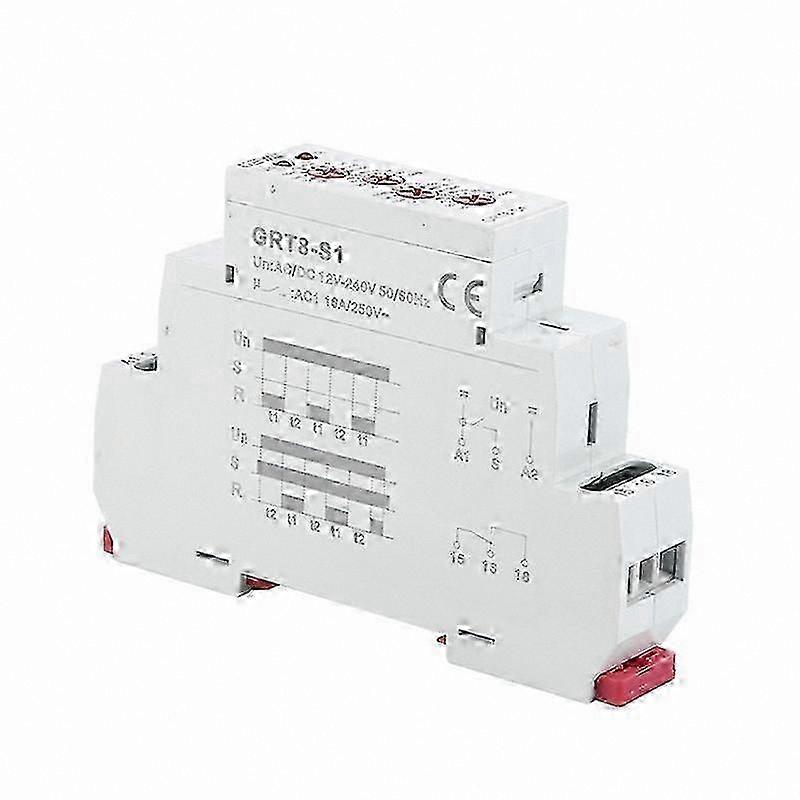 Asymmetric Cycle Timer Relay SPDT 16A Electronic Repeat Relay with GRT8-S Compatibility