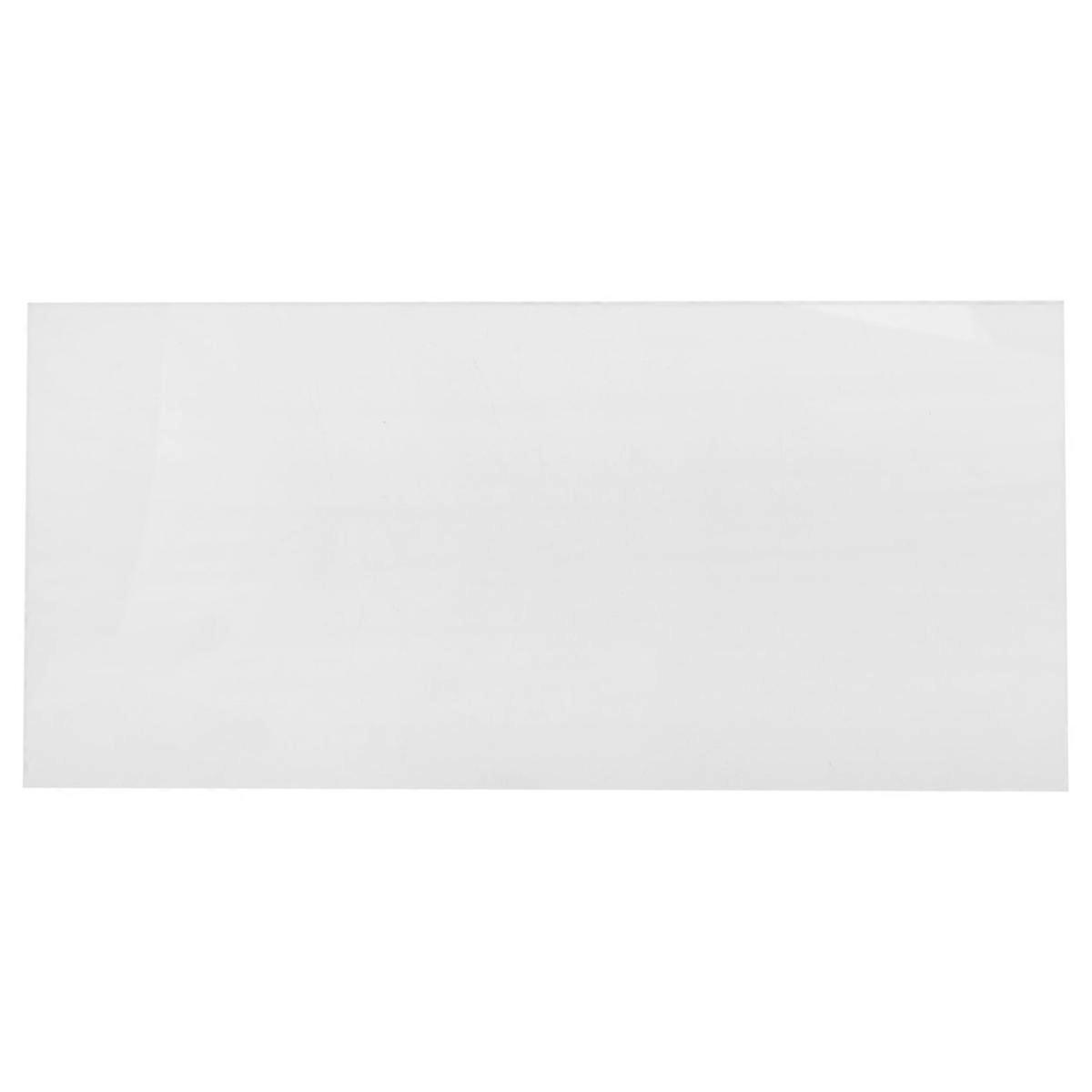 Transparent Cake Cream Scraper Rectangular Acrylic Cake Baking Tool-C