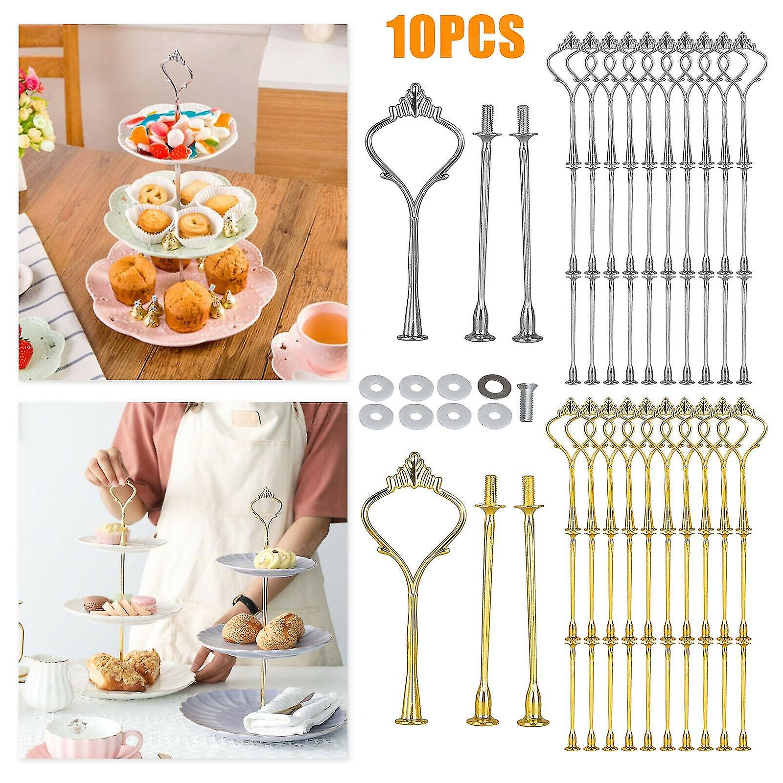 Cake Cupcake Plate Stand Handle Fitting Hardware Rod Wedding Party Dcor