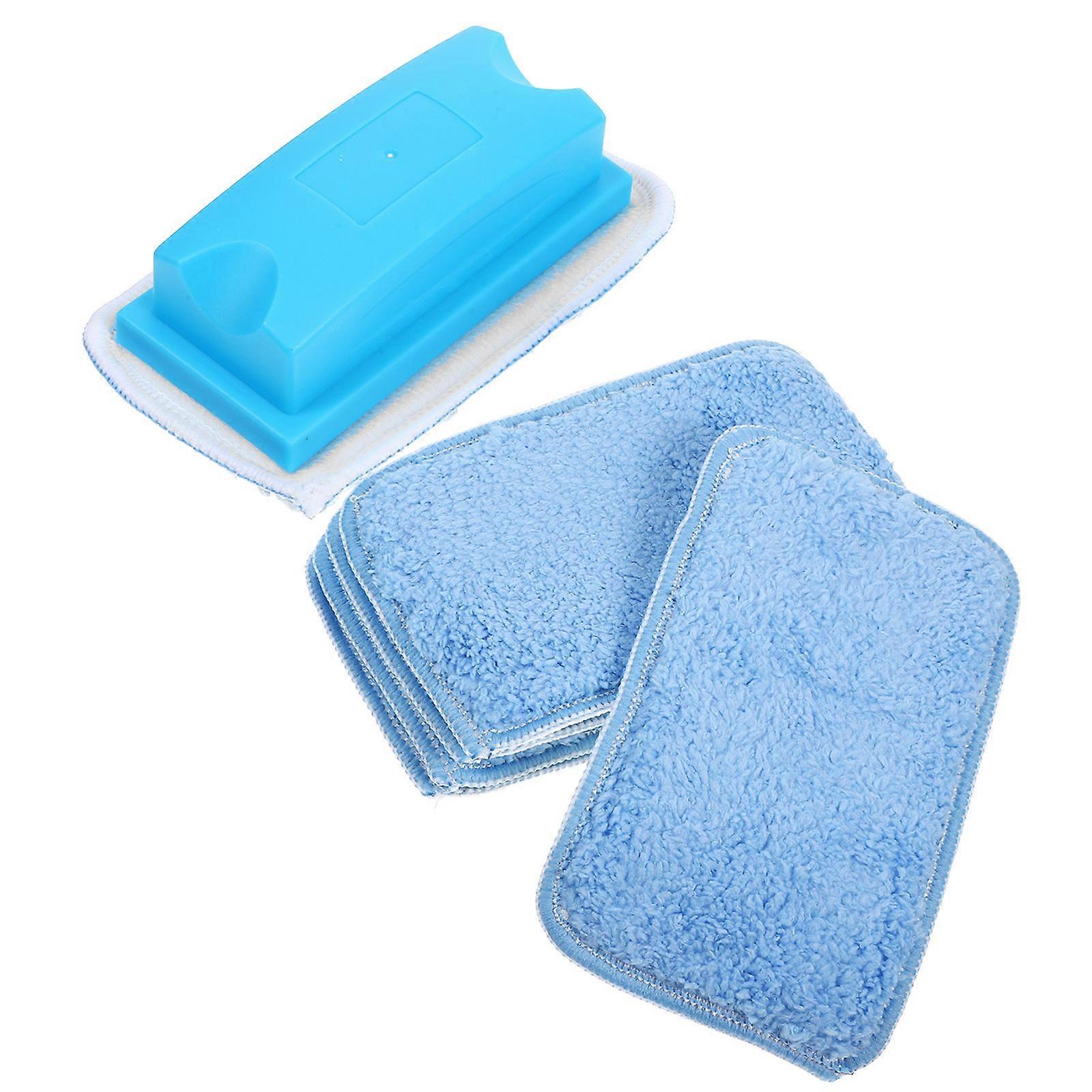Coral Fleece Whiteboard Eraser Blue for Classroom Use 3Sets
