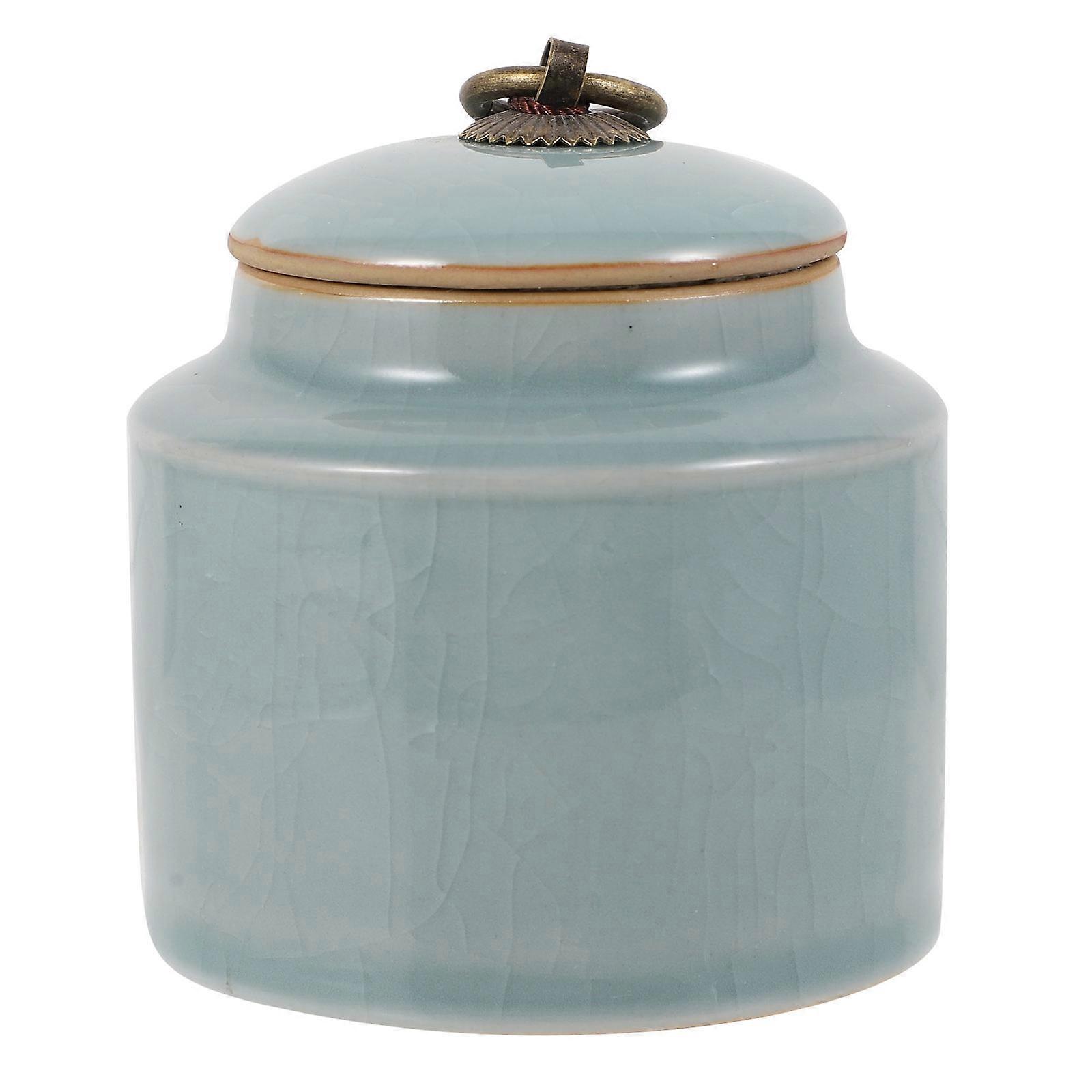 Ceramic Storage Canister for Home Use with 6Pcs Storage Jars