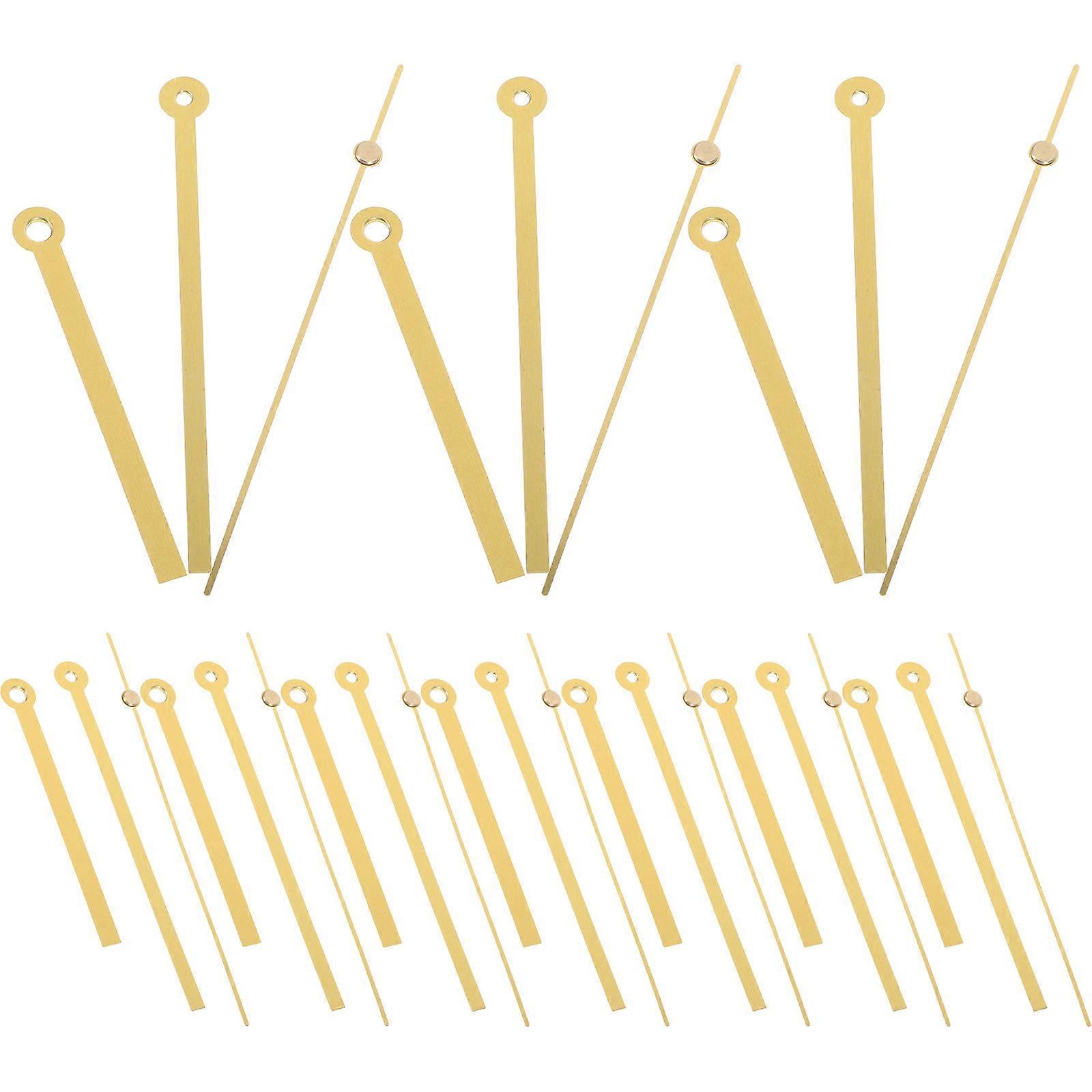 30 Sets Clock Hands Professional DIY Accessories For Wall Clock Replacement Thin Classic Design 5.50X0.28X0.24in