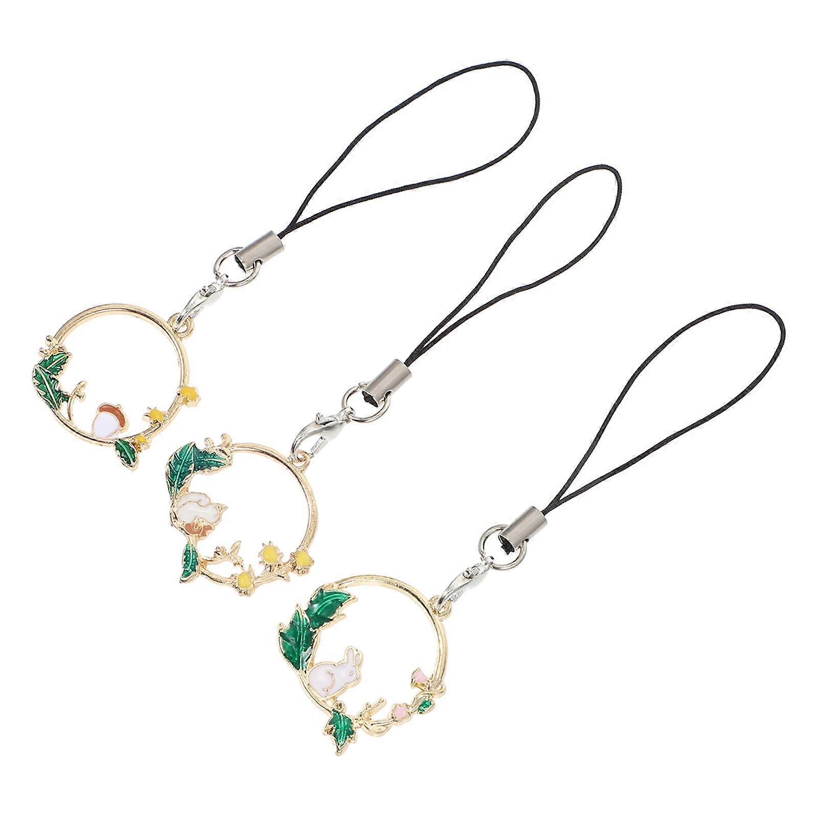 Assorted Color Garland Pendant for Phone Decoration 9Pcs Set