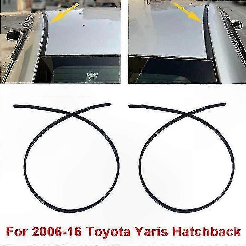 Roof Drip Moulding Trim Compatible with 2006-2016 Hatchback Models