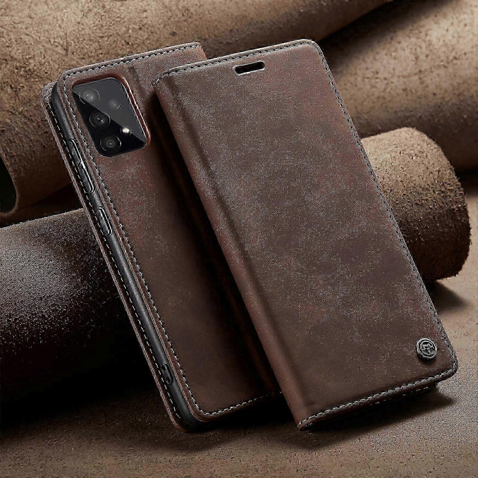 Suitable for Samsung's new S24 mobile phone case A54 anti-fall mobile phone leather case Galaxy A15 retro flip cover