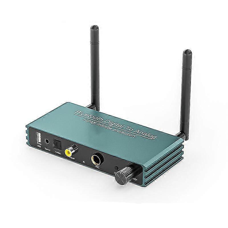 Bluetooth-Compatible 5.0 Optical Coaxial Converter Digital To Analog Audio Adapter