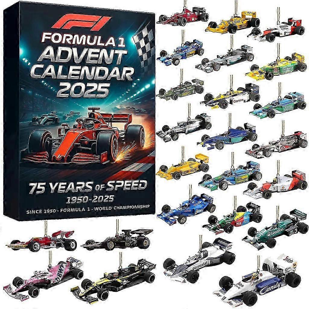 2025 Formula 1 -adventtikalenterin sokea laatikko