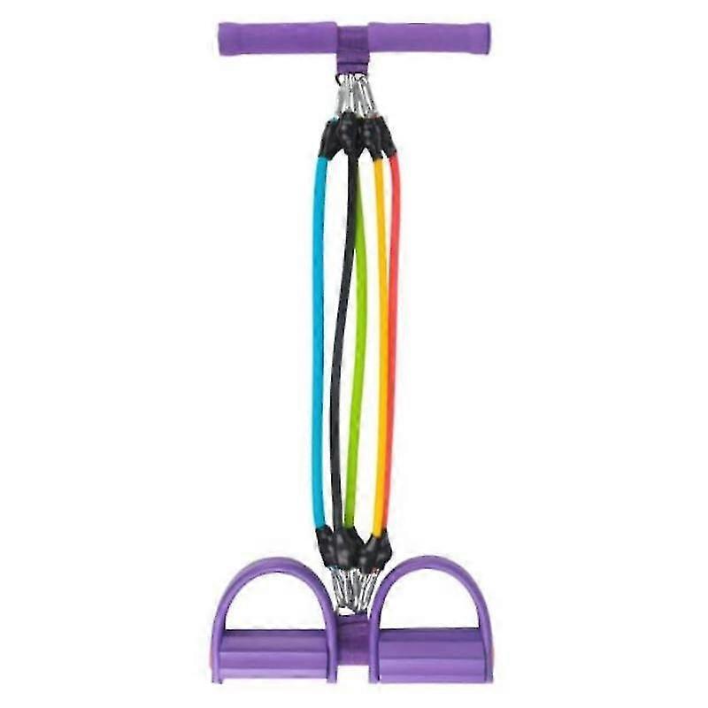 جديد 5 أنابيب اللياقة البدنية التوتر حبل المهنية دائم دواسة القدم ممارسة سحب العصابات المقاومة المدرب