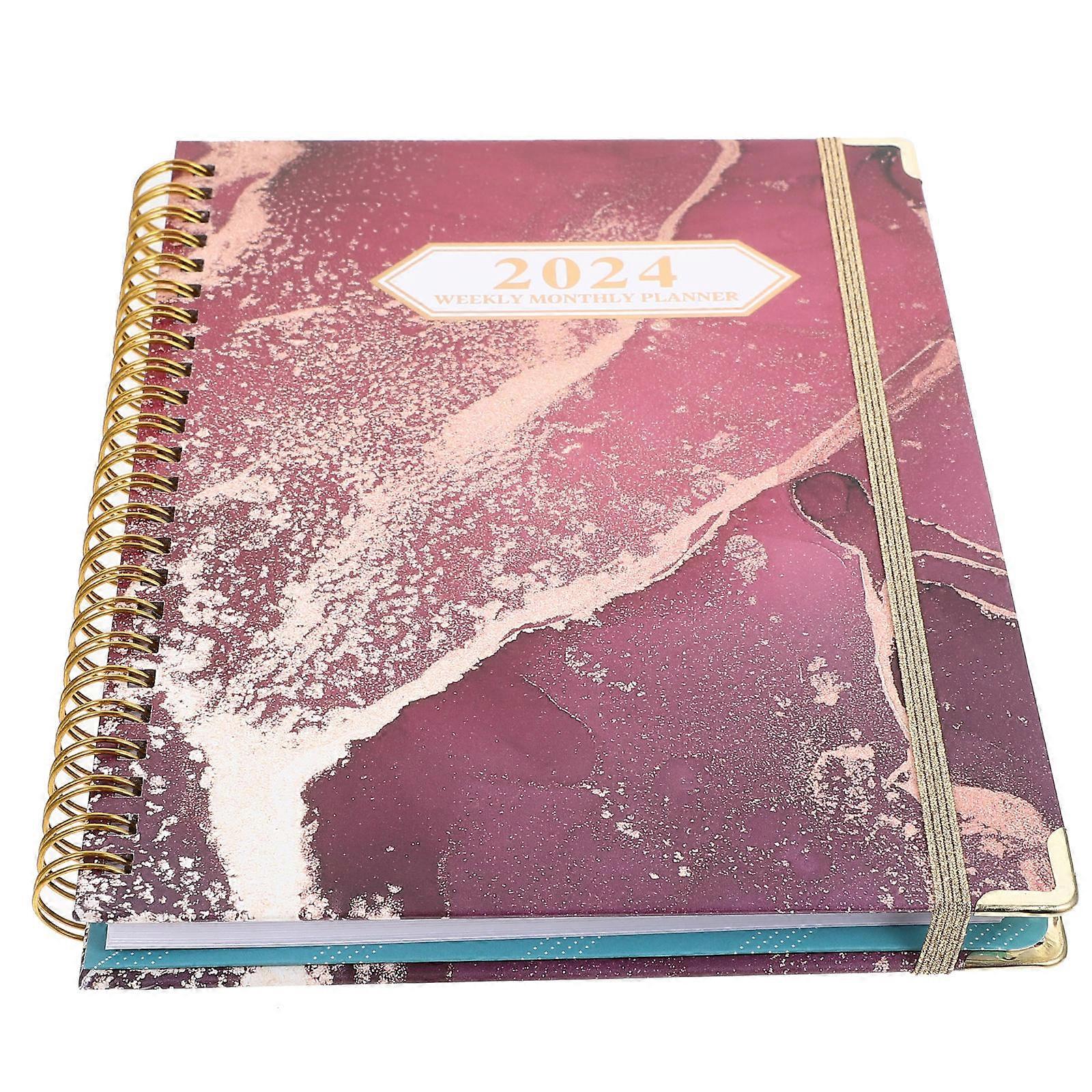 Planner Notebook For Students To-Do Lists Paper Material Binding 1Set
