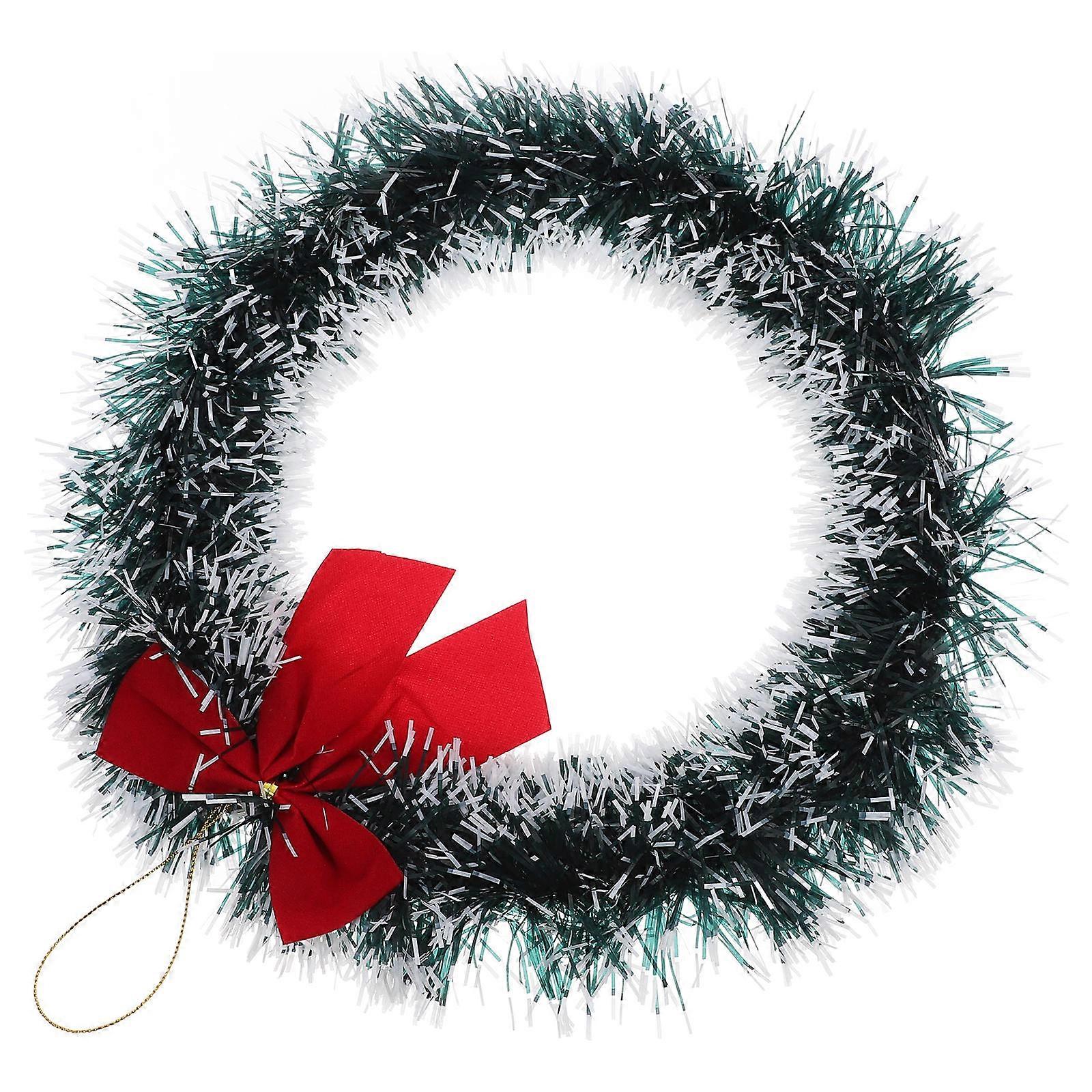 Christmas Decorative Wreath Bowknot Pendant for Use