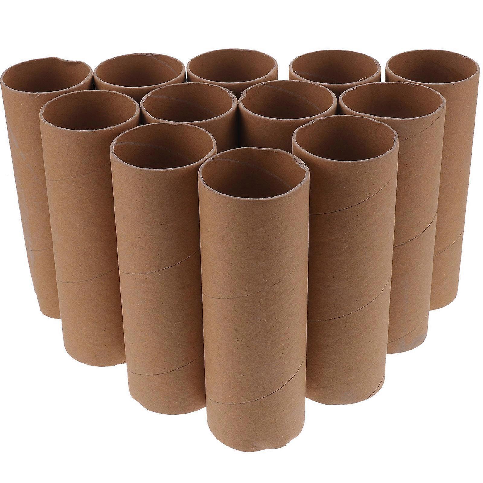 Brown Paper Roll Tubes for DIY Crafts Making Creative 24Pcs Bundle