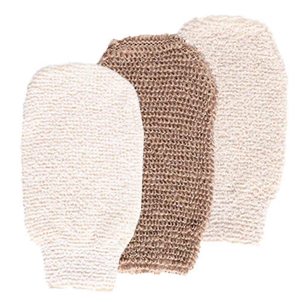 Skin Scrubbing Gloves Designed for Body Cleaning Featuring 15Pcs Set