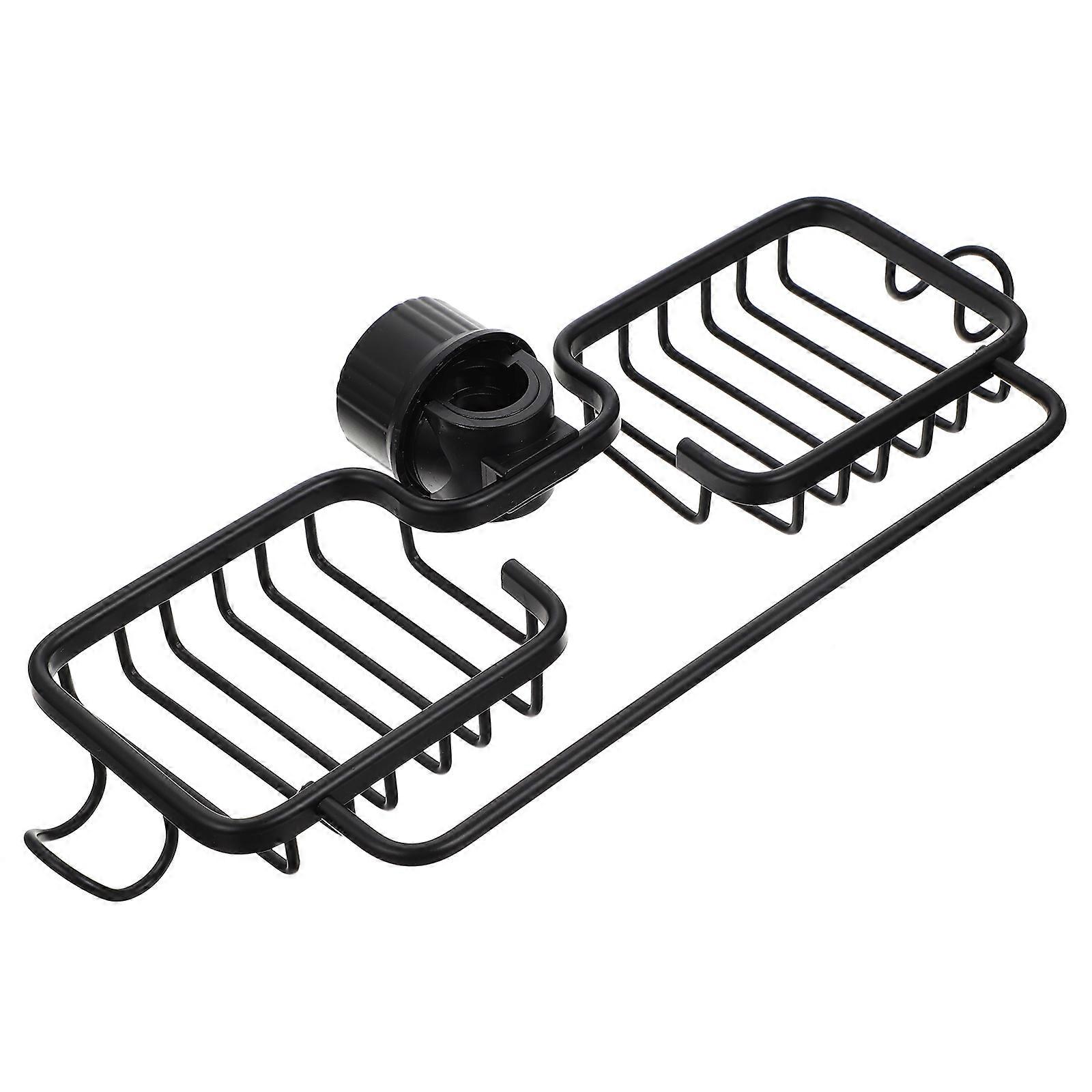 Dishcloth Holder Storage Rack for Kitchen Use 2Pcs Adjustable Towel Storage Rack